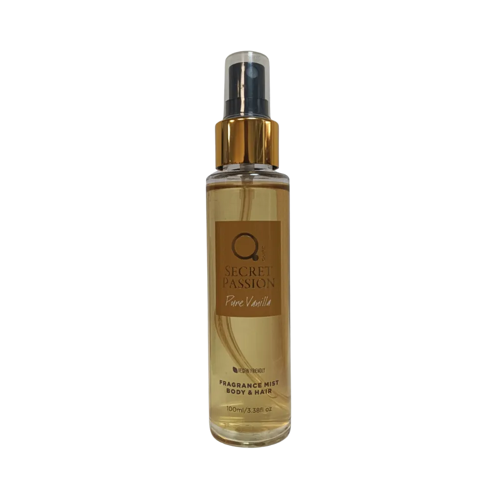 Secret Passion Pure Vanilla Body Mist 100ml - Qure