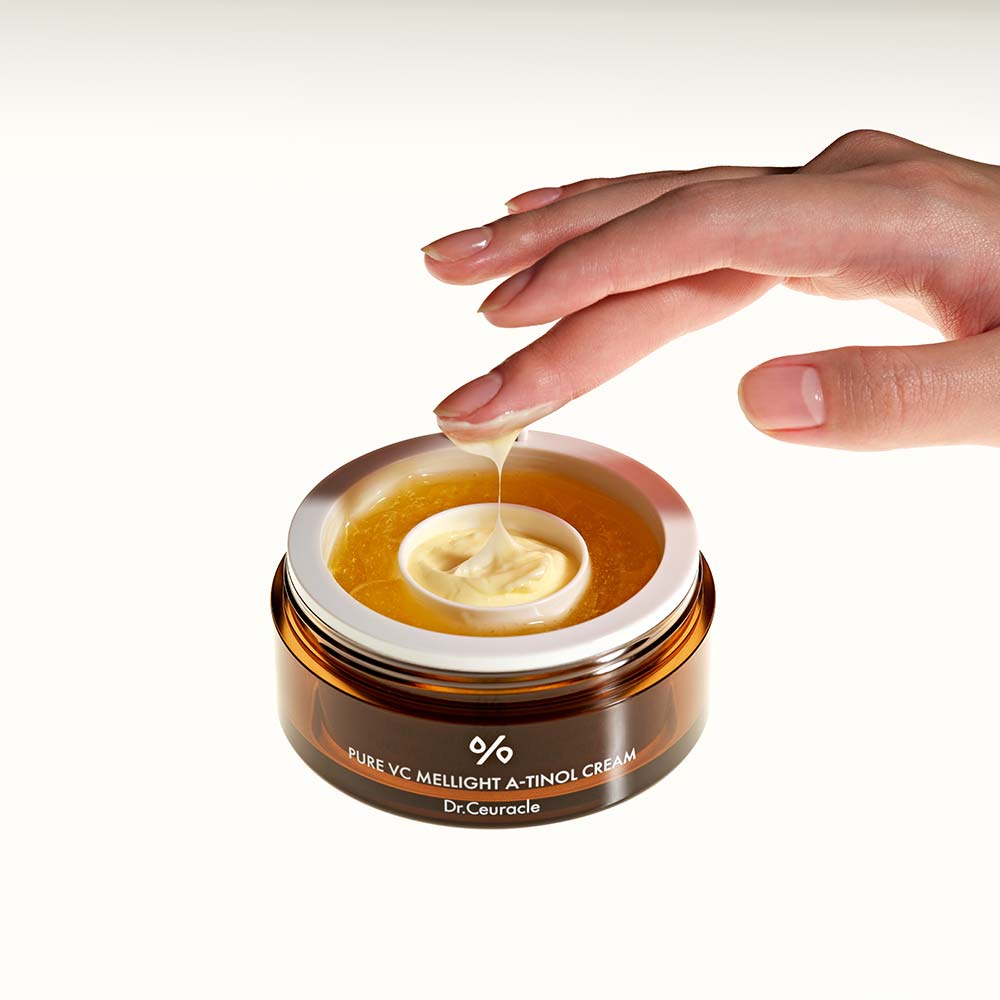 Dr. Ceuracle Pure VC Mellight A-Tinol Cream Κρέμα Προσώπου με Retinol & Vitamin C |Brightening Face Cream 70g