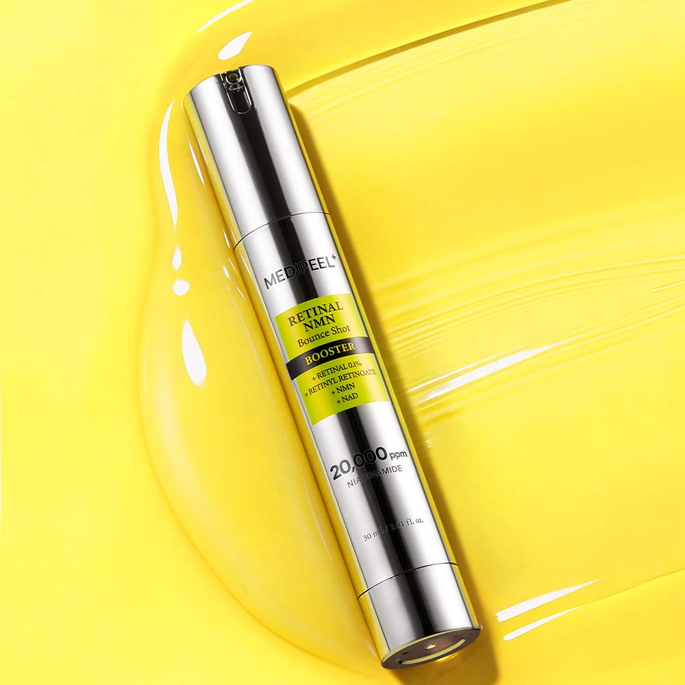 MEDIPEEL Retinal NMN Bounce Shot Booster Ορός Προσώπου με Retinal 0,1%, NMN & NAD | Anti-Aging Booster 30ml