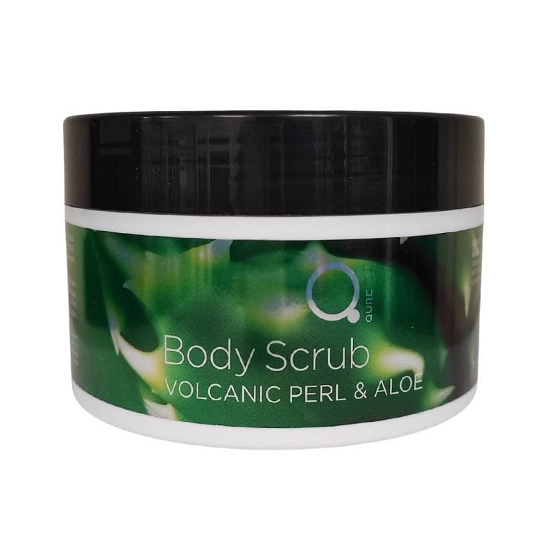 Qure Silk Volcanic Perlite & Aloe Body Scrub – Κρέμα Απολέπισης Σώματος με Ηφαιστειακό Περλίτη & Αλόη 500ml