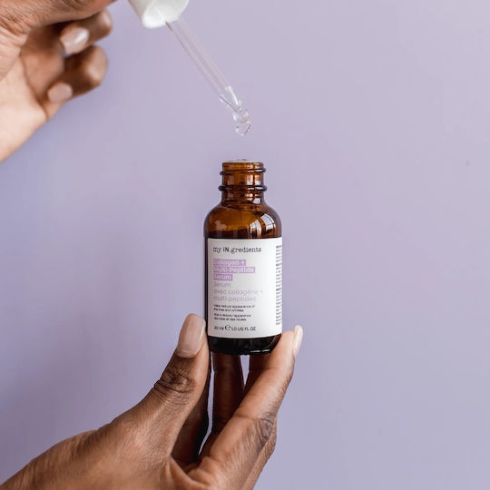 my iN.gredients Multi-Peptide Serum Ενυδατικός & Αντιγηραντικός Ορός Προσώπου με Πεπτίδια | Face Serum 30ml